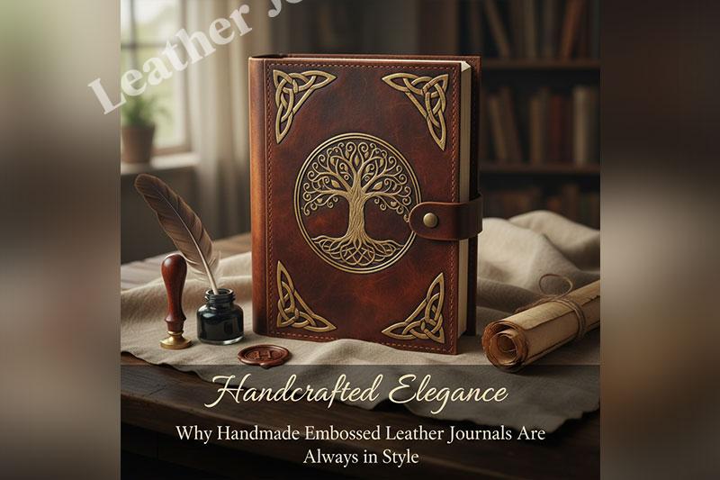Handcrafted Elegance: Why Handmade Embossed Leather Journals Are Always in Style