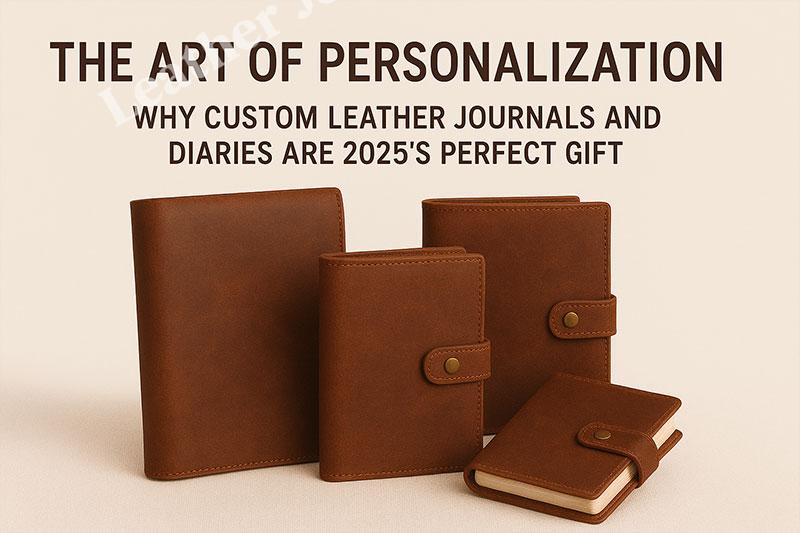 The Art of Personalization: Why Custom Leather Journals and Diaries Are 2025's Perfect Gift