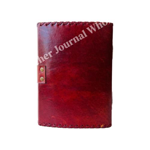 Mystic Hand Leather Journal Vintage Gothic Palm Design Blank Deckle Edge Pages Spiritual Writing Notebook for Journaling Sketching Travel Notes and Unique Gift